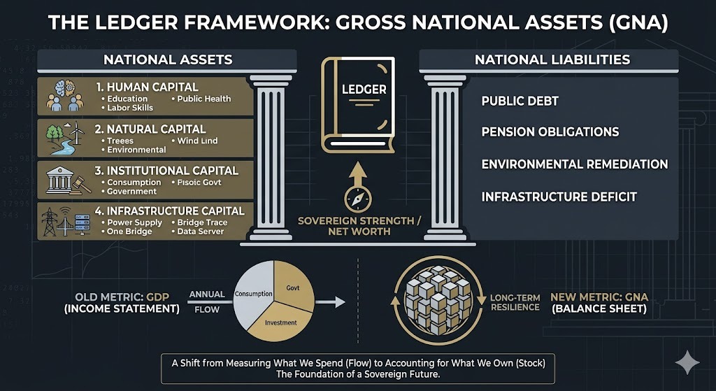 The Ledger Framework: Gross National Assets (GNA)