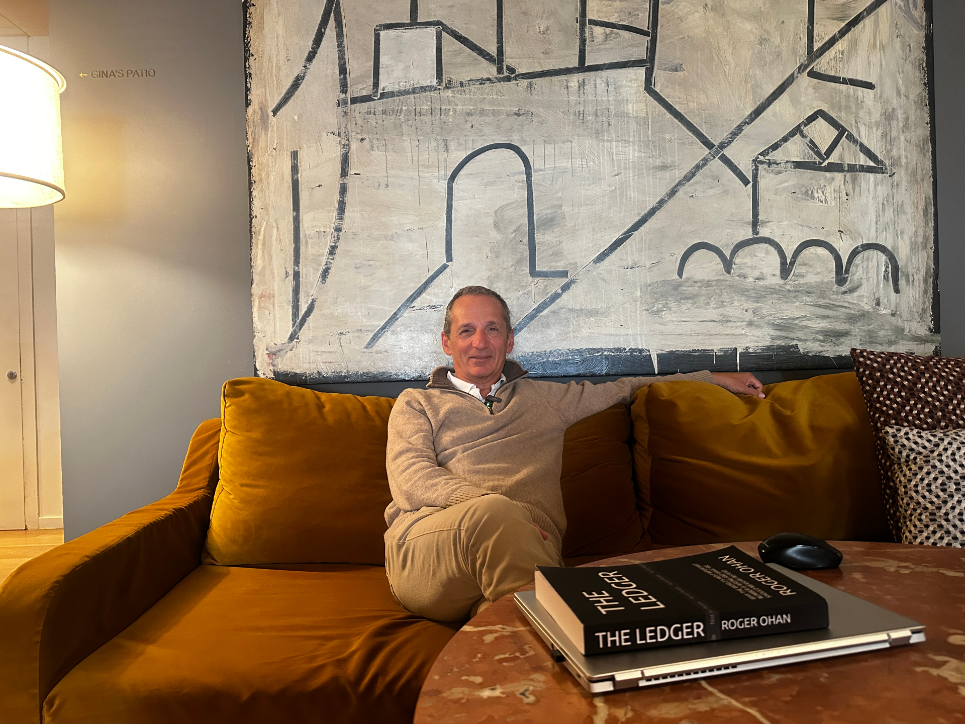 Roger Ohan with The Ledger